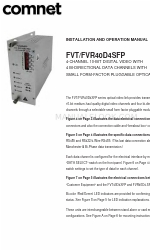 Comnet FVR40D4SFP Installation And Operation Manual