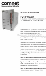 Comnet FVR8018M1 Instrukcja instalacji i obsługi