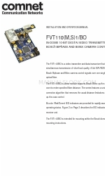 Comnet FVT110M1/BO Manual de instalación y funcionamiento