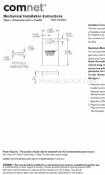 Comnet FVT11M Instrucciones de instalación mecánica