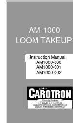 Carotron AM-1000 Manuel d'instruction