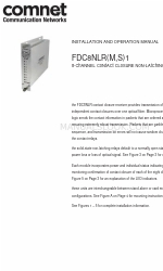 Comnet FDC8NLR1 Manuale di installazione e funzionamento