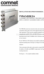 Comnet FVR4C4BM4 Руководство по установке и эксплуатации