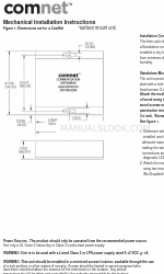 Comnet FDX50M2 Istruzioni per l'installazione meccanica