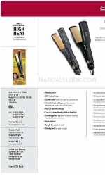 Andis Ceramic Flat Iron 67095 仕様書