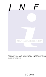 Electrolux CC 3060 Operating And Assembly Instructions Manual