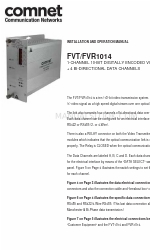 Comnet FVR1014 設置および操作マニュアル