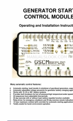 Atkinson Electronics GSCM Betriebs- und Installationsanleitung