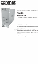 Comnet FVR81 Installations- und Betriebshandbuch