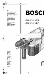 Bosch GBH 24 VFR Instrukcja obsługi