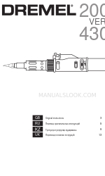 Dremel 2000 Versatip Manual de instrucciones original