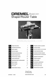 Dremel 231 Manual de instrucciones