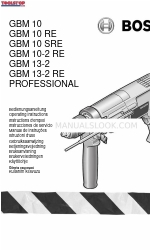 Bosch GBM 10 SRE 取扱説明書