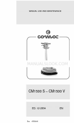 comoc CM1500 V Manual Use And Maintenance