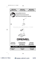 Dremel WorkStation 220 Manuale di istruzioni per l'uso e la sicurezza