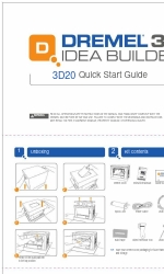 Dremel 3D20 Idea Builder Manual de inicio rápido