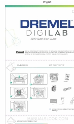 Dremel DIGILAB 3D40 Panduan Memulai Cepat