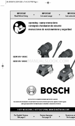 Bosch GDR18V-1800C Operating/Safety Instructions Manual