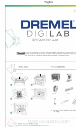 Dremel DigiLab 3D45 Посібник із швидкого старту