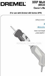 Dremel MS400 소유자 매뉴얼