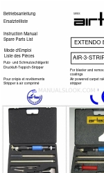 Airtec AIR-3-STRIPPER Manual de instruções