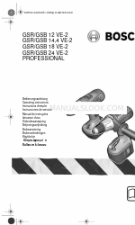 Bosch GSB 12 VE-2 Manual de instrucciones