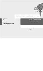 Bosch GSB 13 PROFESSIONAL Manual de instrucciones original