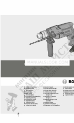 Bosch GSB 1300 Professional Manuale di istruzioni originale