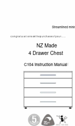 Compac Furniture C104 Manual de instruções