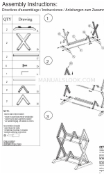 Atlantic Indoor Furniture Montage-instructies