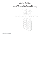 Atlantic Media Cabinet Assembly Instructions Manual