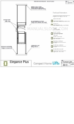 Compact Home Lifts Elegance Plus Series Manuale di installazione