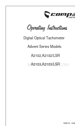 Compact Instruments A2102/LSR
A2103 Інструкція з експлуатації Посібник з експлуатації