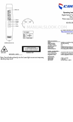 Compact Instruments A2103/LSR/001 Instrucciones de uso