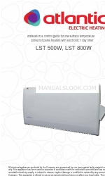 Atlantic LST 500W Installation & Control Manual