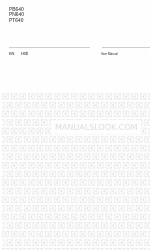 Electrolux PB640 User Manual