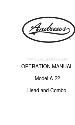 andreus A-22 Manuale operativo