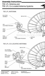 Andrew 75E LFL Antenna Assembly Instructions Manual