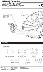 Andrew 75E LFL Antenna Assembly Instructions Manual