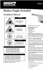 Dresser Andco Eagle Instrukcja instalacji