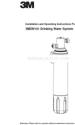 3M 3MDW101 Руководство по установке и эксплуатации