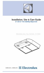 Electrolux 316488521 Handbuch für Installation, Gebrauch und Pflege