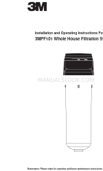 3M 3MPF101 据付・取扱説明書