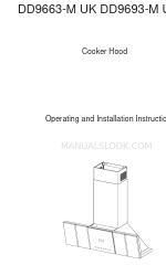 Electrolux AEG DD9693-M Operating And Installation Instructions