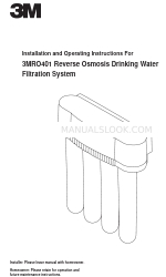 3M 3MRO401 Installations- und Betriebsanleitung für