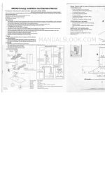 Electrolux CS601 Instrukcja instalacji i obsługi