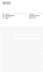 Electrolux DBL5235CN User Manual