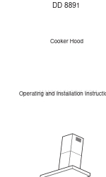 Electrolux DD 8891 Betriebs- und Installationshandbuch