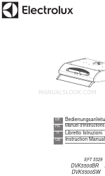 Electrolux DVK5510BR Instruction Manual