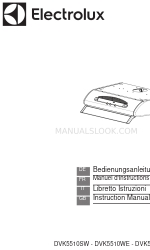 Electrolux DVK5510BR Instruction Manual